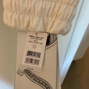 White Burton Ski Jacket